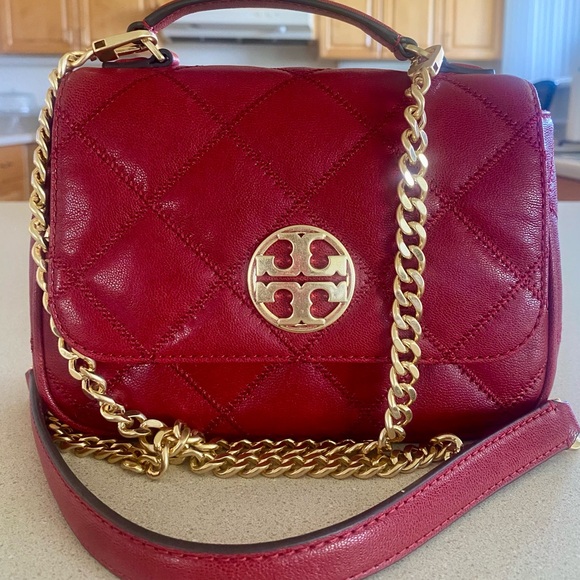 Tory Burch Outlet Small Willa Top Handle! - Picture 2 of 9